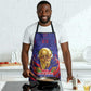 Haiti Grenadye Alaso Apron Blue Nou Retounen Anko 1974-2026 - African Pride