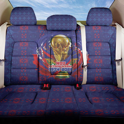 Haiti Grenadye Alaso Back Car Seat Cover Blue Nou Retounen Anko 1974-2026 - African Pride