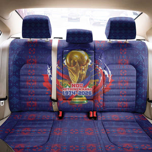 Haiti Grenadye Alaso Back Car Seat Cover Blue Nou Retounen Anko 1974-2026 - African Pride