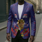 Custom Haiti Grenadye Alaso Blazer Blue Nou Retounen Anko 1974-2026 - African Pride