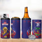 Custom Haiti Grenadye Alaso 4 in 1 Can Cooler Tumbler Blue Nou Retounen Anko 1974-2026 - African Pride