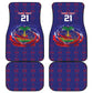 Custom Haiti Grenadye Alaso Car Mats Blue Nou Retounen Anko 1974-2026 - African Pride