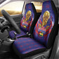 Haiti Grenadye Alaso Car Seat Cover Blue Nou Retounen Anko 1974-2026 - African Pride
