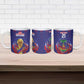 Custom Haiti Grenadye Alaso Ceramic Mug Blue Nou Retounen Anko 1974-2026 - African Pride