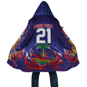 Custom Haiti Grenadye Alaso Cloak Blue Nou Retounen Anko 1974-2026 - African Pride