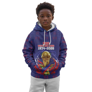 Custom Haiti Grenadye Alaso Kid Hoodie Blue Nou Retounen Anko 1974-2026 - African Pride