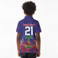 Custom Haiti Grenadye Alaso Kid Polo Shirt Blue Nou Retounen Anko 1974-2026 - African Pride