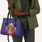 Haiti Grenadye Alaso Leather Bag Blue Nou Retounen Anko 1974-2026 - African Pride