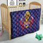 Haiti Grenadye Alaso Quilt Blue Nou Retounen Anko 1974-2026 - African Pride