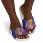Haiti Grenadye Alaso Slide Sandals Blue Nou Retounen Anko 1974-2026 - African Pride