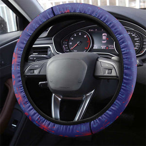 Haiti Grenadye Alaso Steering Wheel Cover Blue Nou Retounen Anko 1974-2026 - African Pride