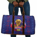 Haiti Grenadye Alaso Travel Bag Blue Nou Retounen Anko 1974-2026 - African Pride