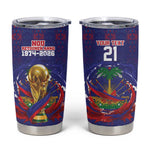 Custom Haiti Grenadye Alaso Tumbler Cup Blue Nou Retounen Anko 1974-2026 - African Pride