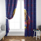 Haiti Grenadye Alaso Window Curtain Blue Nou Retounen Anko 1974-2026 - African Pride