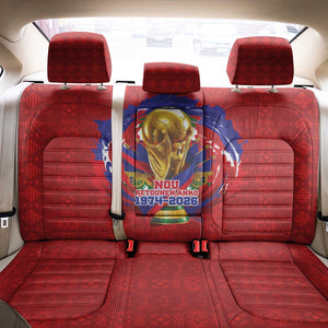 Haiti Grenadye Alaso Back Car Seat Cover Red Nou Retounen Anko 1974-2026 - African Pride