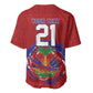 Custom Haiti Grenadye Alaso Baseball Jersey Red Nou Retounen Anko 1974-2026 - African Pride