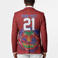 Custom Haiti Grenadye Alaso Blazer Red Nou Retounen Anko 1974-2026 - African Pride