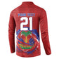Custom Haiti Grenadye Alaso Button Sweatshirt Red Nou Retounen Anko 1974-2026
