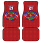 Custom Haiti Grenadye Alaso Car Mats Red Nou Retounen Anko 1974-2026 - African Pride