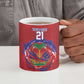 Custom Haiti Grenadye Alaso Ceramic Mug Red Nou Retounen Anko 1974-2026 - African Pride