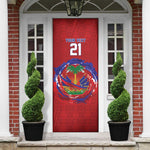 Custom Haiti Grenadye Alaso Door Cover Red Nou Retounen Anko 1974-2026 - African Pride