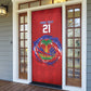 Custom Haiti Grenadye Alaso Door Cover Red Nou Retounen Anko 1974-2026 - African Pride
