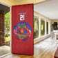 Custom Haiti Grenadye Alaso Door Cover Red Nou Retounen Anko 1974-2026 - African Pride