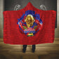 Haiti Grenadye Alaso Hooded Blanket Red Nou Retounen Anko 1974-2026 - African Pride
