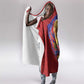 Haiti Grenadye Alaso Hooded Blanket Red Nou Retounen Anko 1974-2026 - African Pride