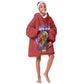 Custom Haiti Grenadye Alaso Kid Wearable Blanket Hoodie Red Nou Retounen Anko 1974-2026 - African Pride