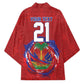 Custom Haiti Grenadye Alaso Kimono Red Nou Retounen Anko 1974-2026 - African Pride