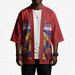 Custom Haiti Grenadye Alaso Kimono Red Nou Retounen Anko 1974-2026 - African Pride
