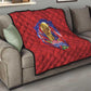 Haiti Grenadye Alaso Quilt Red Nou Retounen Anko 1974-2026 - African Pride