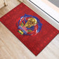 Haiti Grenadye Alaso Rubber Doormat Red Nou Retounen Anko 1974-2026 - African Pride
