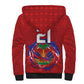 Custom Haiti Grenadye Alaso Sherpa Hoodie Red Nou Retounen Anko 1974-2026 - African Pride
