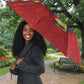 Haiti Grenadye Alaso Umbrella Red Nou Retounen Anko 1974-2026 - African Pride