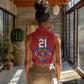 Custom Haiti Grenadye Alaso Women Sleeveless Polo Shirt Red Nou Retounen Anko 1974-2026 - African Pride