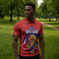 Custom Haiti Grenadye Alaso Zipper Polo Shirt Red Nou Retounen Anko 1974-2026 - African Pride