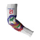 Custom Haiti Grenadye Alaso Arm Sleeves White Nou Retounen Anko 1974-2026 - African Pride