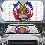 Haiti Grenadye Alaso Auto Sun Shade White Nou Retounen Anko 1974-2026 - African Pride