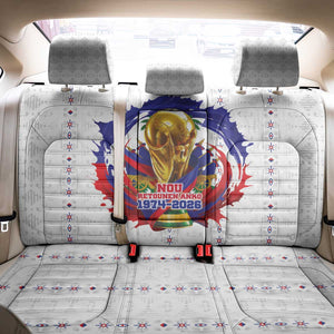 Haiti Grenadye Alaso Back Car Seat Cover White Nou Retounen Anko 1974-2026 - African Pride