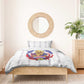 Haiti Grenadye Alaso Bedding Set White Nou Retounen Anko 1974-2026 - African Pride