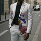Custom Haiti Grenadye Alaso Blazer White Nou Retounen Anko 1974-2026 - African Pride