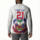 Custom Haiti Grenadye Alaso Button Sweatshirt White Nou Retounen Anko 1974-2026