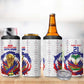 Custom Haiti Grenadye Alaso 4 in 1 Can Cooler Tumbler White Nou Retounen Anko 1974-2026 - African Pride