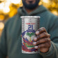 Custom Haiti Grenadye Alaso 4 in 1 Can Cooler Tumbler White Nou Retounen Anko 1974-2026 - African Pride
