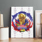 Haiti Grenadye Alaso Canvas Wall Art White Nou Retounen Anko 1974-2026 - African Pride
