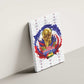 Haiti Grenadye Alaso Canvas Wall Art White Nou Retounen Anko 1974-2026 - African Pride