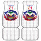 Custom Haiti Grenadye Alaso Car Mats White Nou Retounen Anko 1974-2026 - African Pride