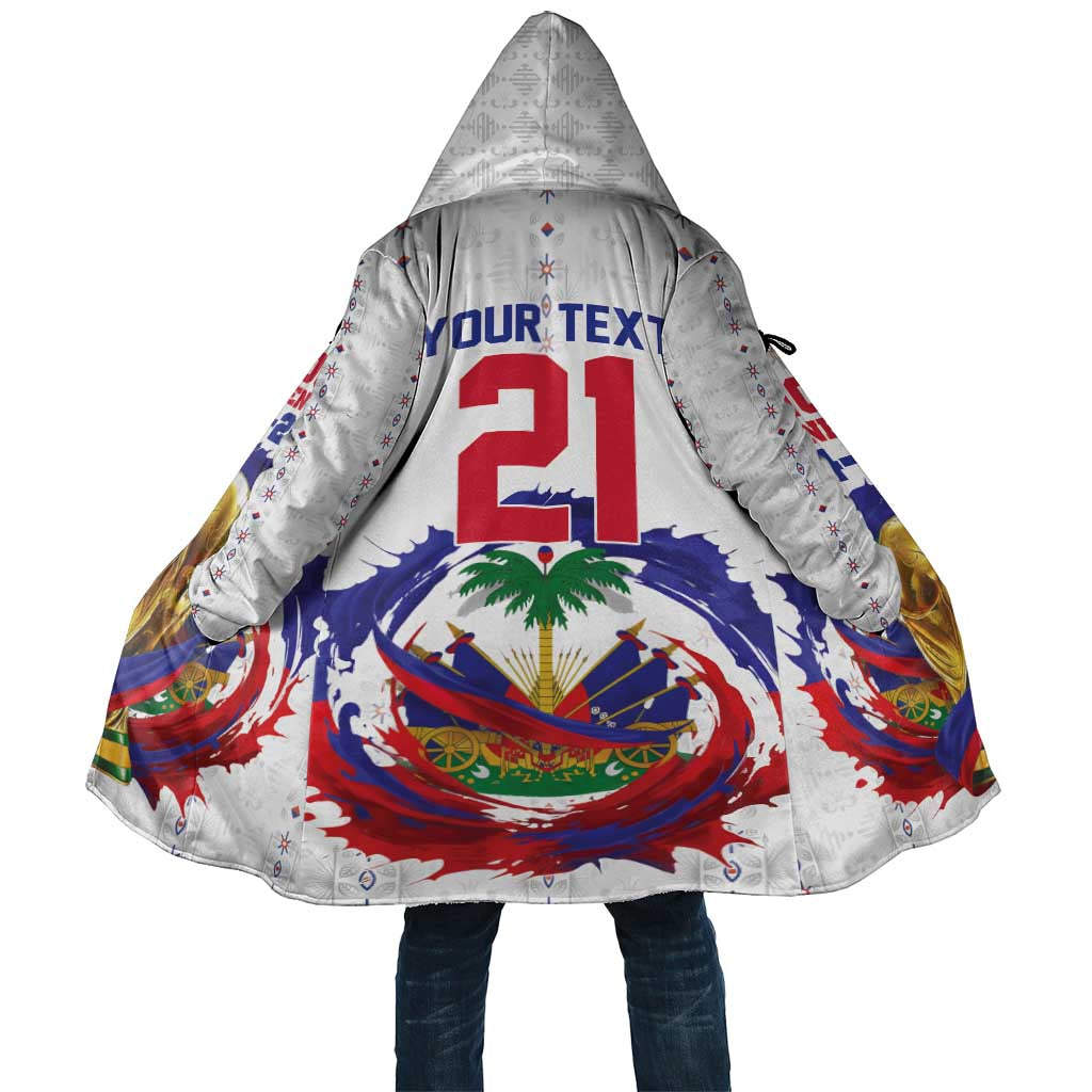 Custom Haiti Grenadye Alaso Cloak White Nou Retounen Anko 1974-2026 - African Pride